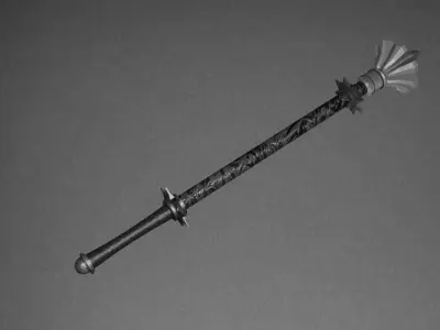 Ancient weapon pernach 3D model