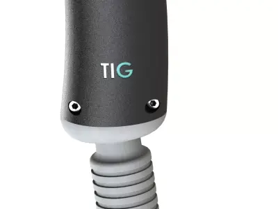 Professional TIG Welding Torch WP26 Style Engineering Accuracy 3D model