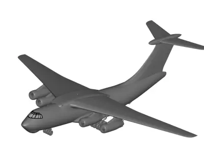 Ilyushin Il-78 3D model purchase