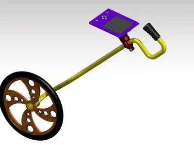 MEASURING WHEEL Free 3D model