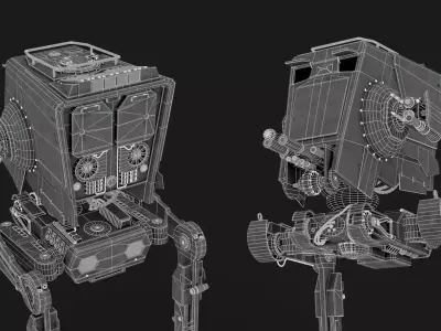 AT-ST 3D model