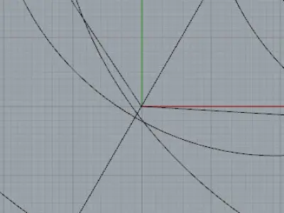Rendering circle with lines drawn Free 3D model