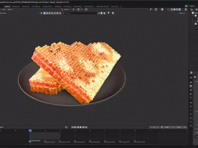 Honeycomb 3D model
