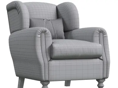 Cinema Armchair 3D model purchase