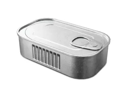 Sardine Can Low-poly 3D model