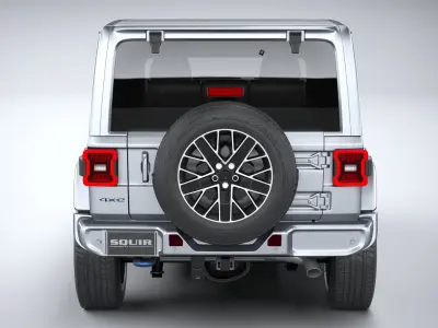 Jeep Wrangler 4xe 2024 3D model get