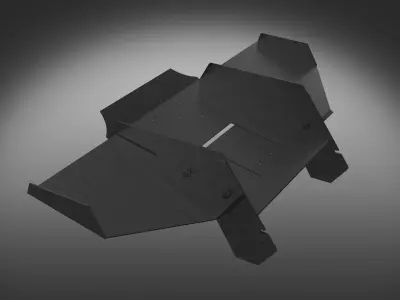 spoiler car vehicle  3D model