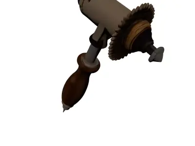 Steampunk Engraving Rotary Tool 3D model