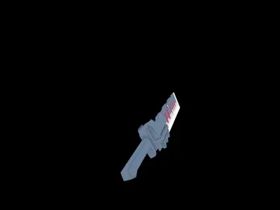 Cyber Sword 3D model