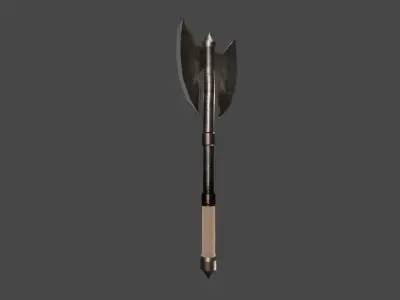 THE AXE Low-poly 3D model