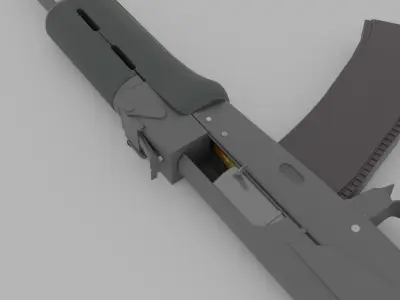 ak 74 Free 3D model