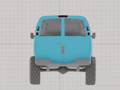 off road van 3D model