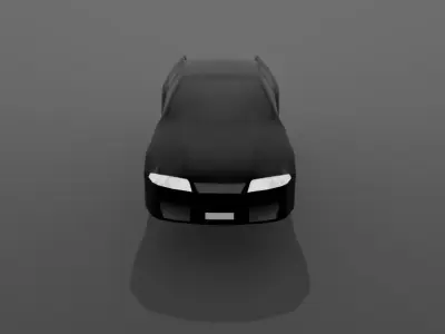 Low Poly Car Free low-poly 3D model get
