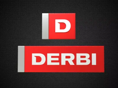 derbi logo 3D model