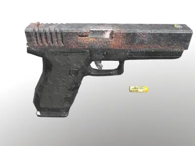 Glock 22 Free 3D model