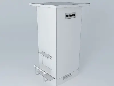 Electric Substation Free 3D model