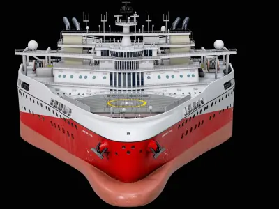  Ramform Marine Siesmic Vessel PBR 