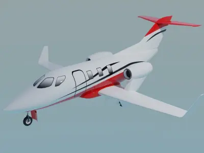 Commercial Aircraft pack 3D model