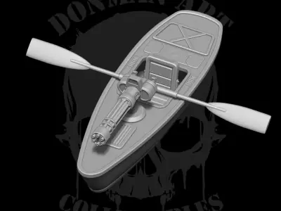 Hayak 3D printable files for action figures 3D print model