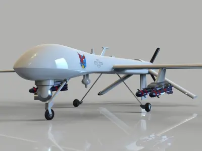 US DRONE 3D model