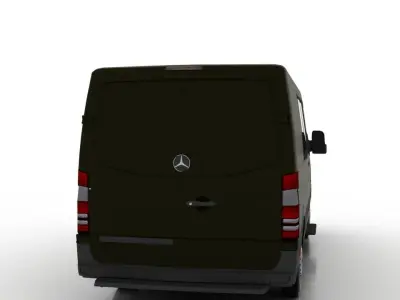 Mercedes Benz Sprinter L2H1 2015 Cargo-Pass UK 3D model
