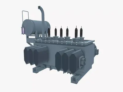 Industrial Transformer 3D model