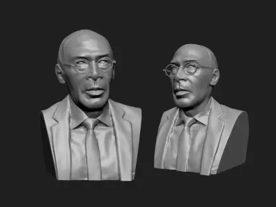 Henry Miller 3D print model