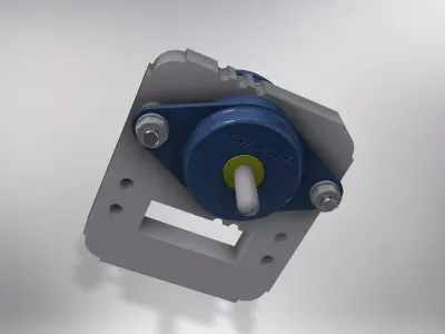 motor gearbox 3D model