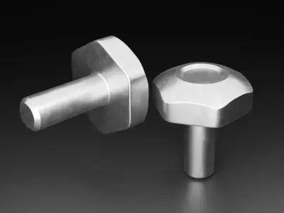 Mechanical Bolt  Free low-poly 3D model