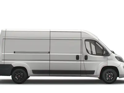 Fiat E Ducato Van L3H2 2022 3D model