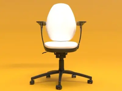 office rolling chair  3D model