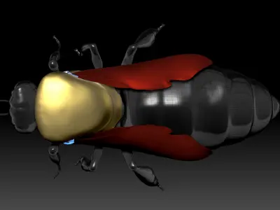 queen bee 3D model