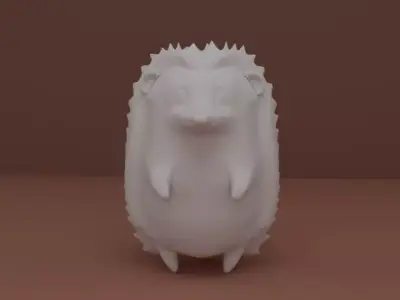 Hedgehog 3D model buy