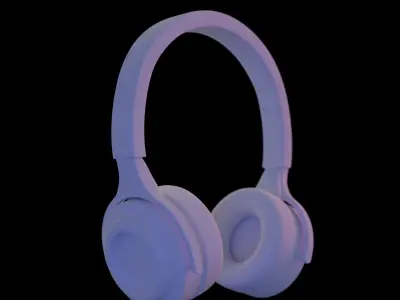 Wireless headphone free Free 3D model