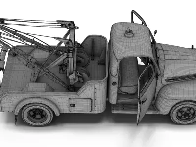 Holmes 500 Tow Truck  3D model