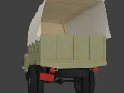 Chevy 6400 Truck Free 3D model