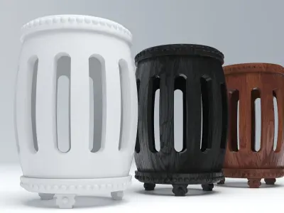 DRUM STOOL  3D model