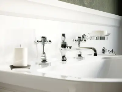 Victorian Bathroom - Classic 3D model