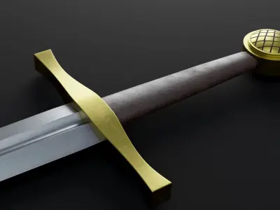 Darksword armory Excalibur  3D model