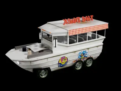 Duck Boat Free 3D model