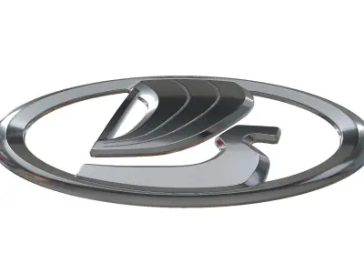 Vaz Logo 3D model by 3dlogoman