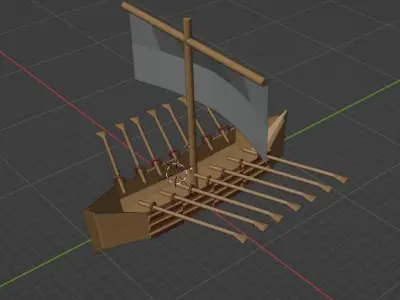 Byrding Low-poly 3D model