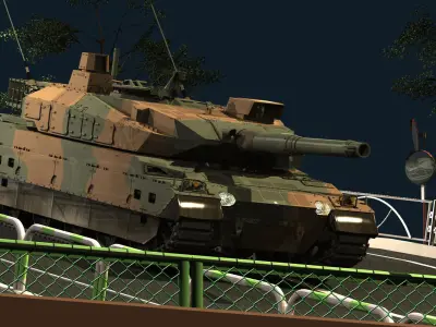JGSDF Type10 TK 3D model