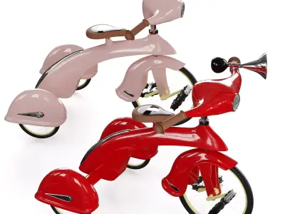 Baby bike tricycle 3D model