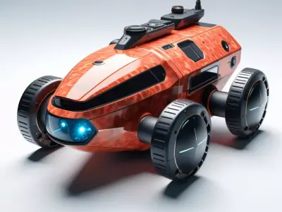 SciFi Exploration Rover 3D model