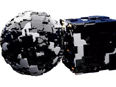 Procedural Sci Fi Material Texture