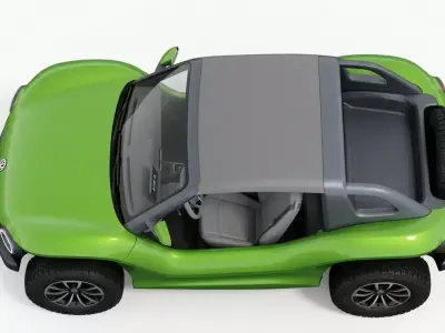 Modern Electric Off Road Buggy Concept 3D model