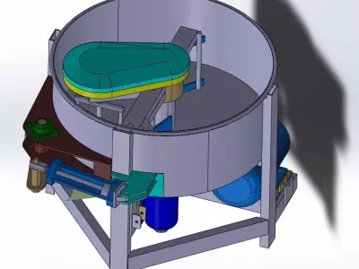 High-Efficiency Dual Hybrid Mixer 3D model
