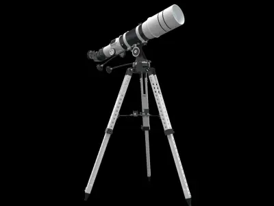 Space Hunter Telescope 3D model