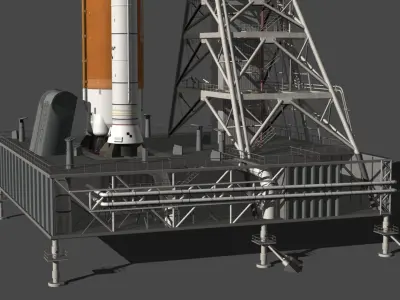  SLS and Tower Launch 